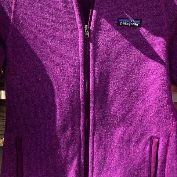 XS Maroon Patagonia Sweater Jacket - Picture 5 of 5
